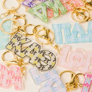 Floral Keychain